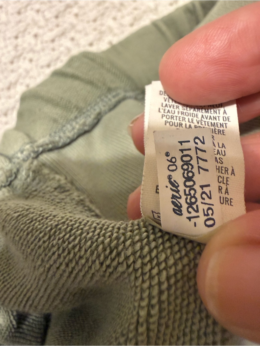 Aerie Womens Olive Green Drawstring Jogger Pants Medium size - Picture 10 of 11